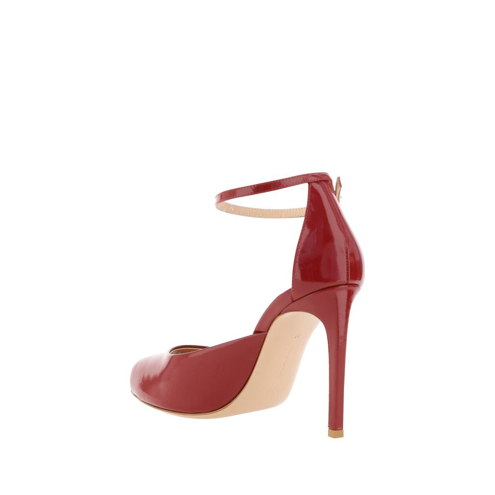 Кожени обувки Gianvito Rossi Nuit 95 Glossed