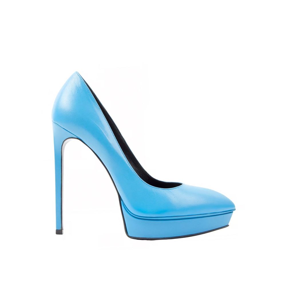 Кожени обувки Saint Laurent Janis