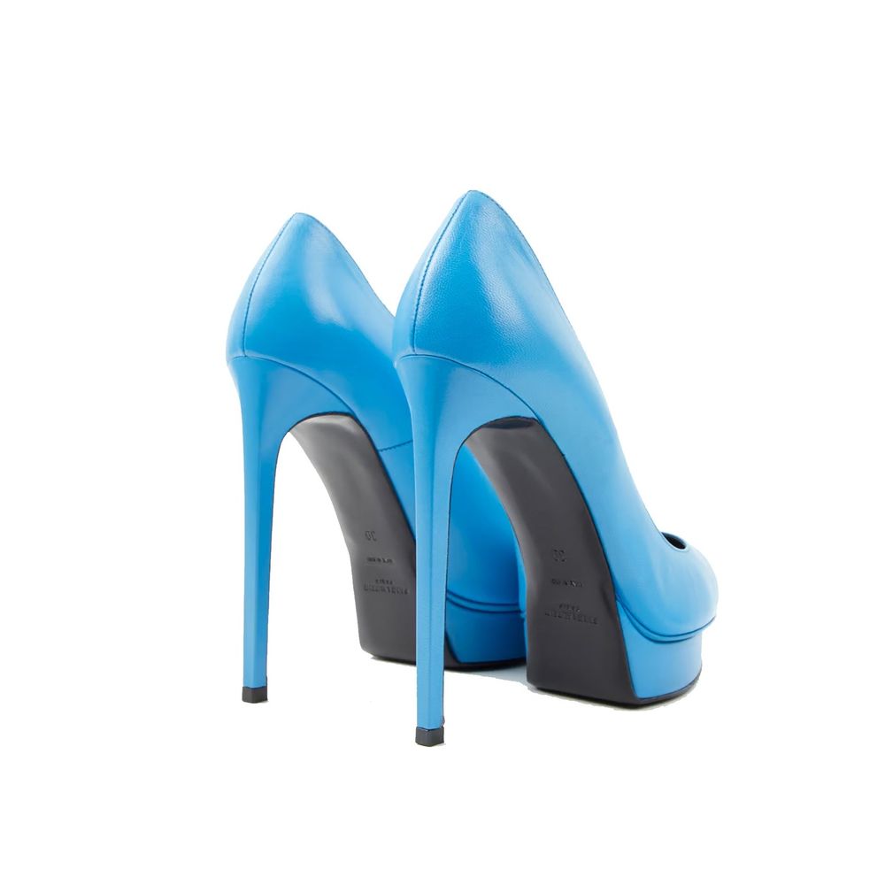 Кожени обувки Saint Laurent Janis