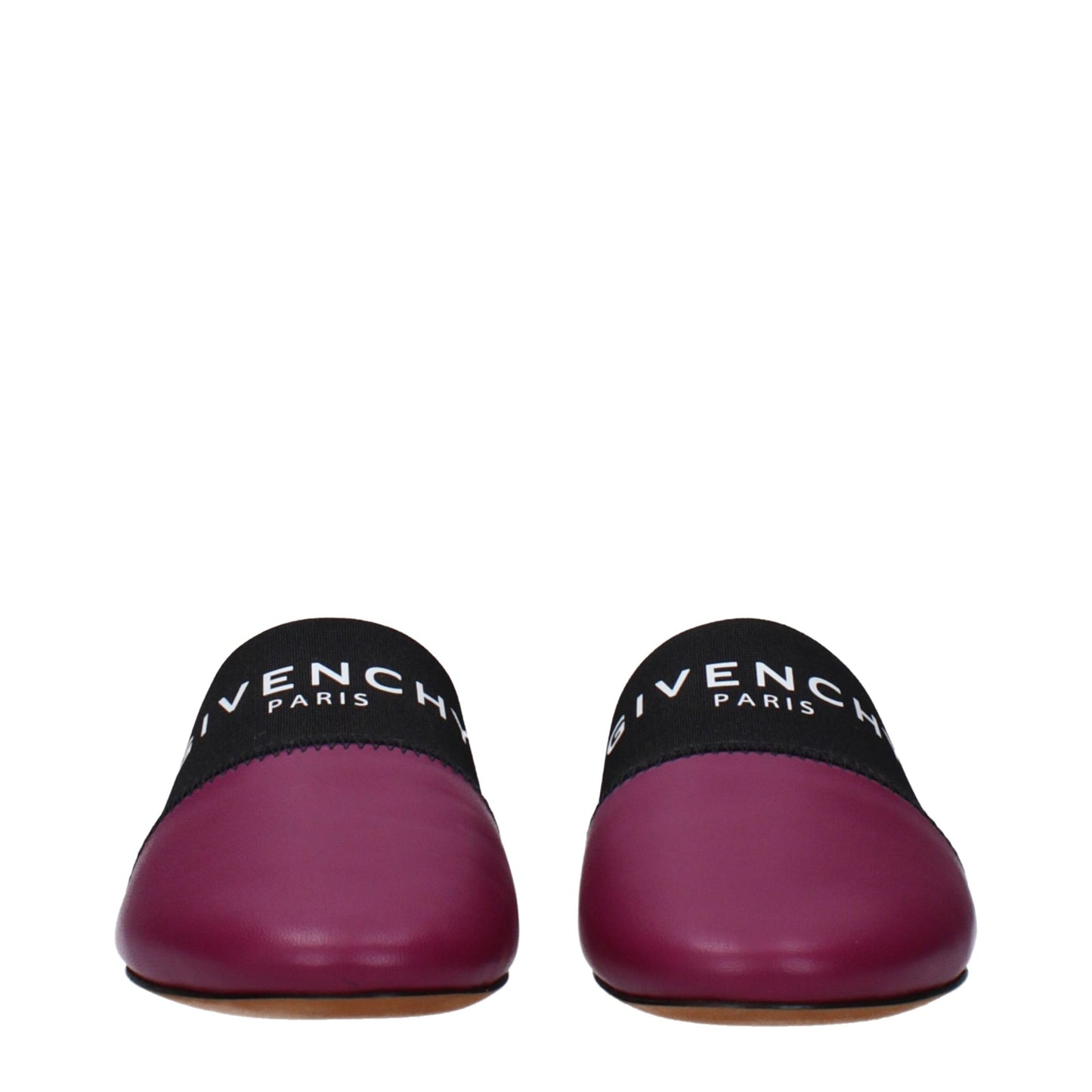 Лилави кожени сандали Givenchy