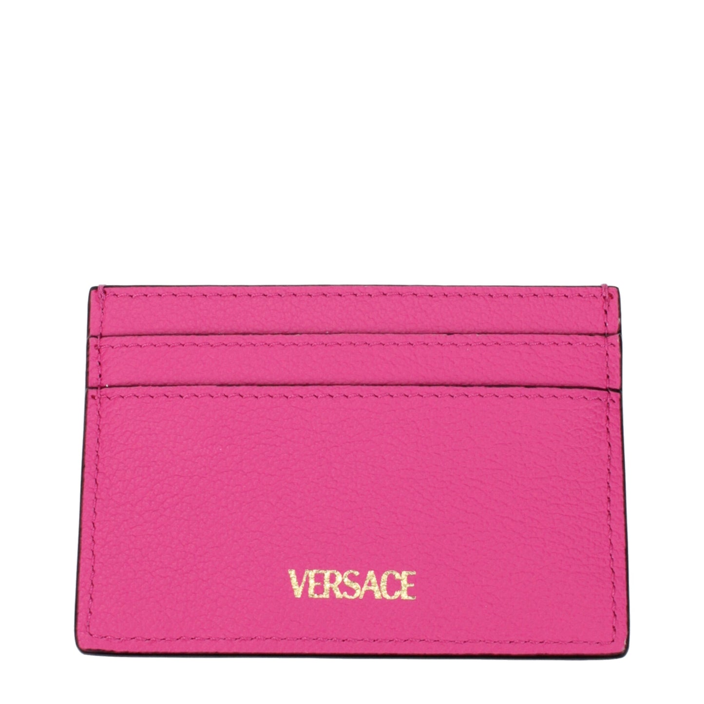 Кожени картодържатели Versace в розово