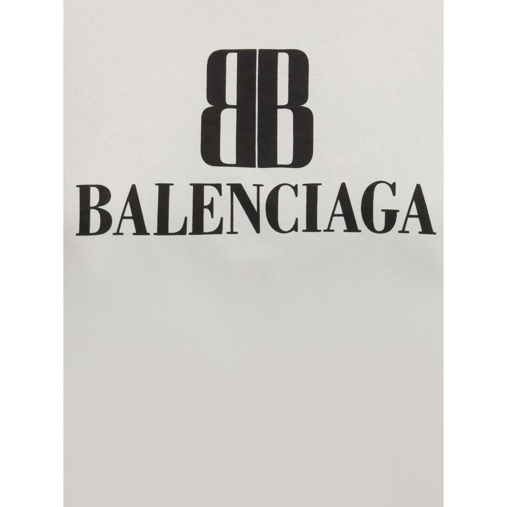 Тениска с лого на Balenciaga