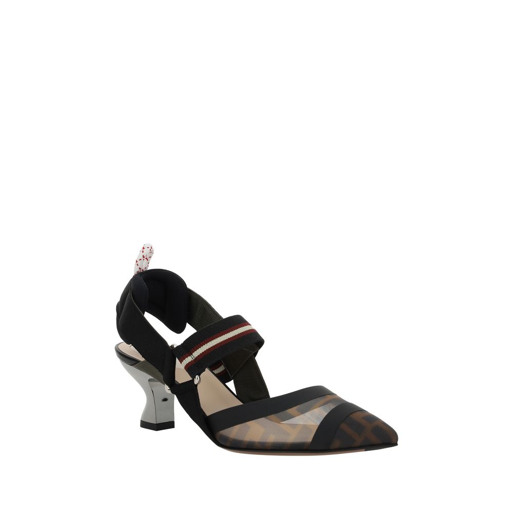 Помпи Fendi Colibri Rete