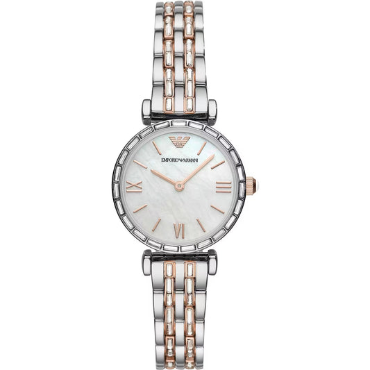 Дамски часовник Emporio Armani Elegant Silver Dial от неръждаема стомана