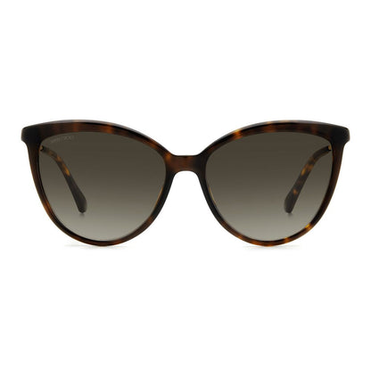 Слънчеви очила Jimmy Choo Brown Metal