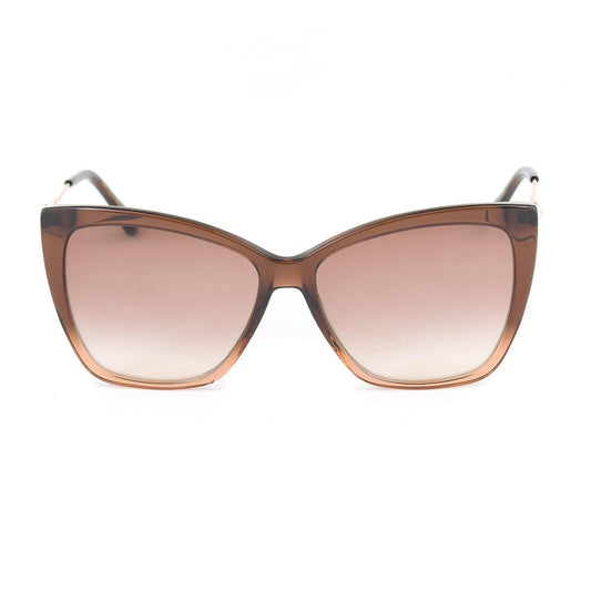 Слънчеви очила Jimmy Choo Brown Metal