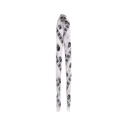 Alexander McQueen Silk Skull Scarf