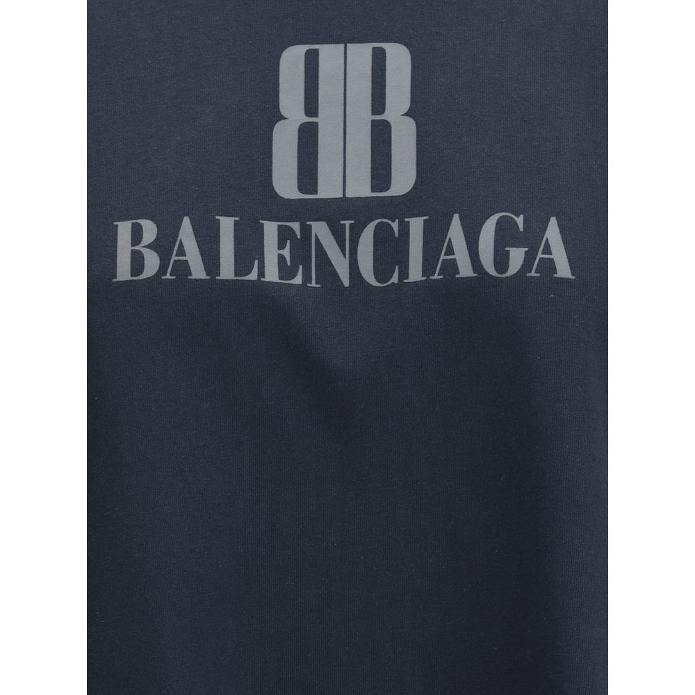 Тениска с лого на Balenciaga