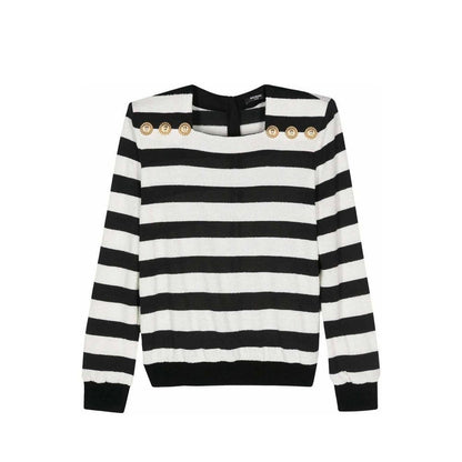 Топ от джърси на райета Balmain