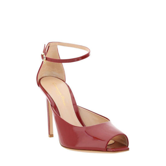 Кожени обувки Gianvito Rossi Nuit 95 Glossed