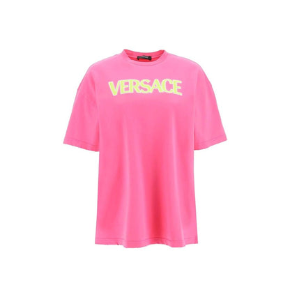 Топ с лого на Versace Cotton