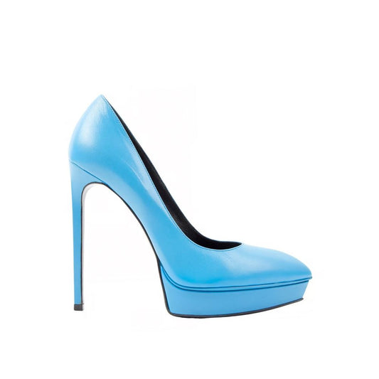 Кожени обувки Saint Laurent Janis