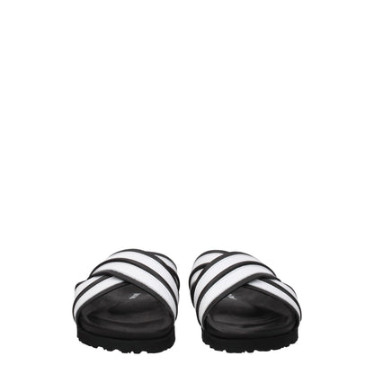Сандали Palm Angels с бели кожени пантофи