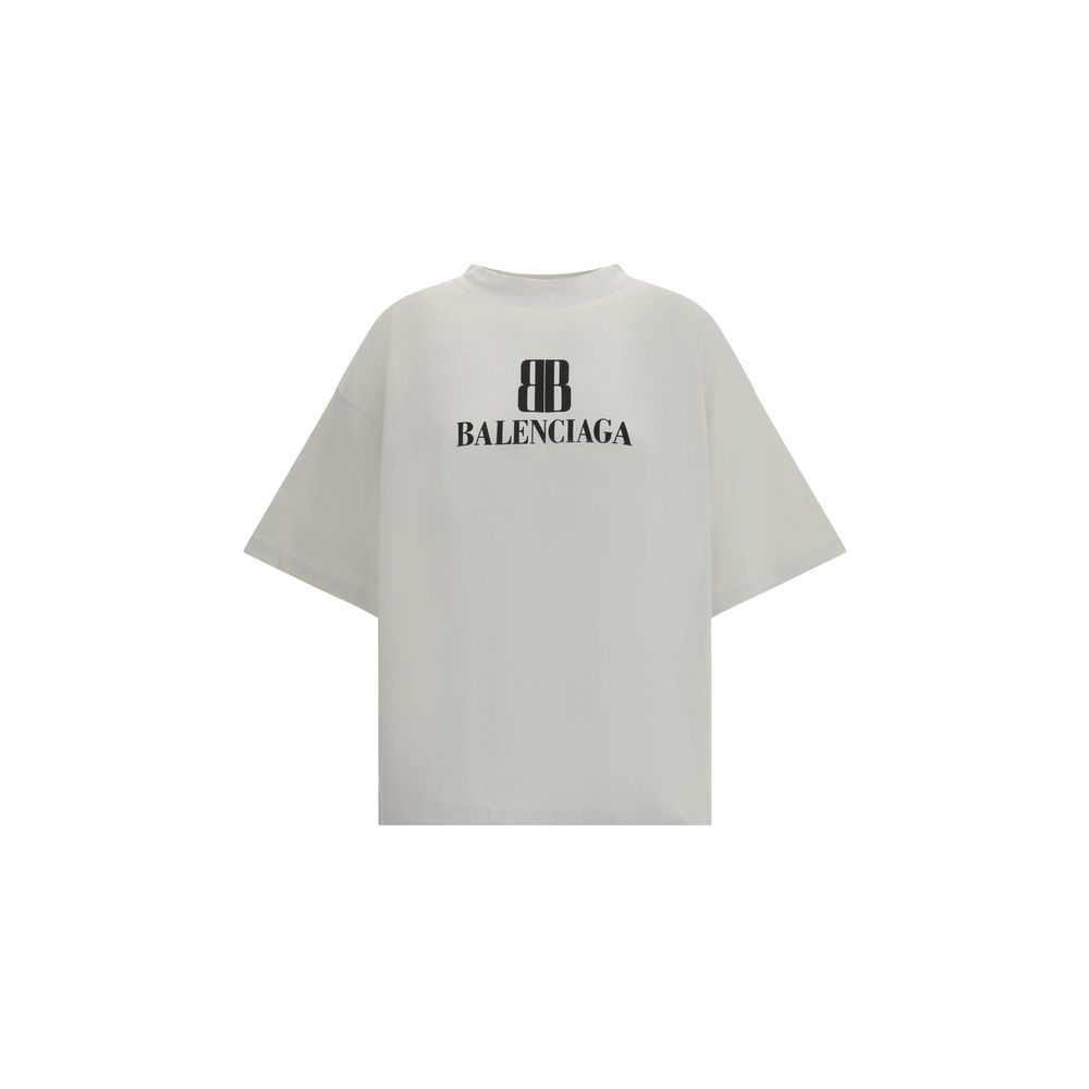 Тениска с лого на Balenciaga