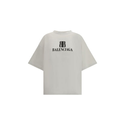 Тениска с лого на Balenciaga