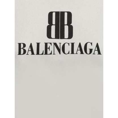 Тениска с лого на Balenciaga