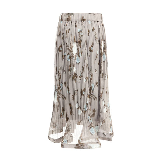 P.A.R.O.S.H. Chiffon pleated Skirt