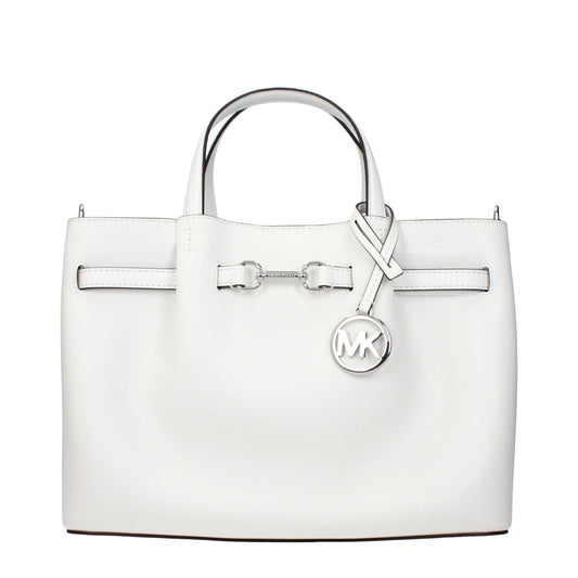 Michael Kors White Leather Handbags